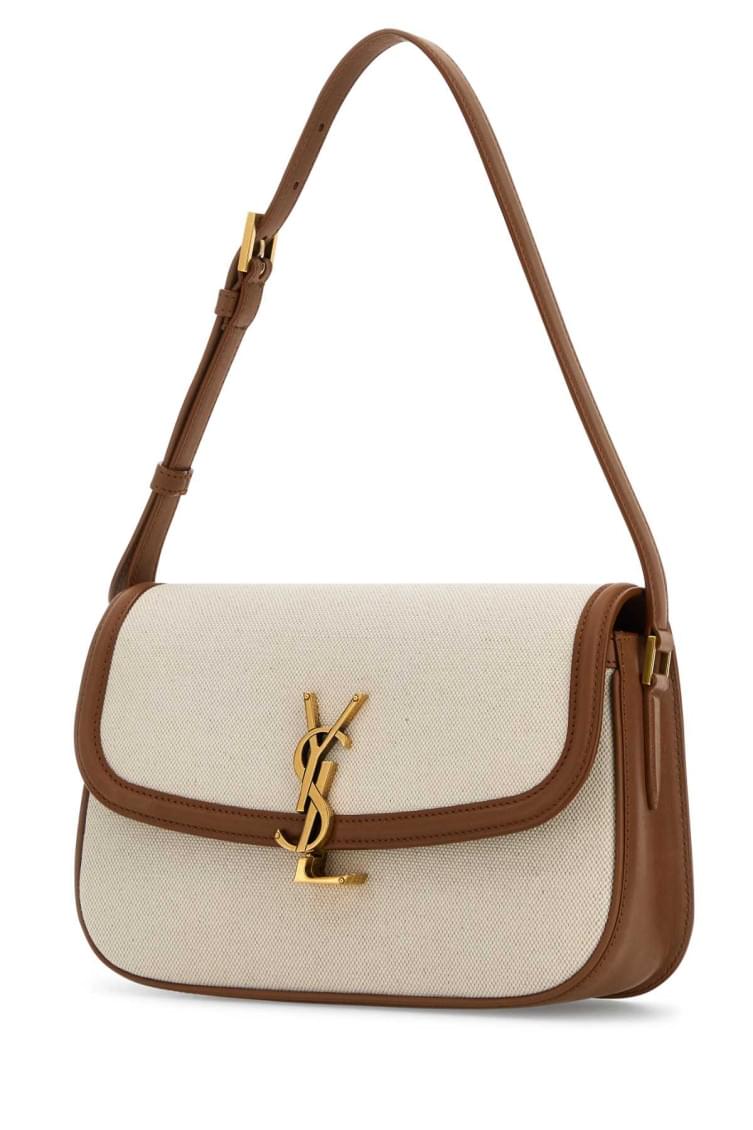 Saint Laurent Natural Solferino Medium Shoulder Bag - Image 2