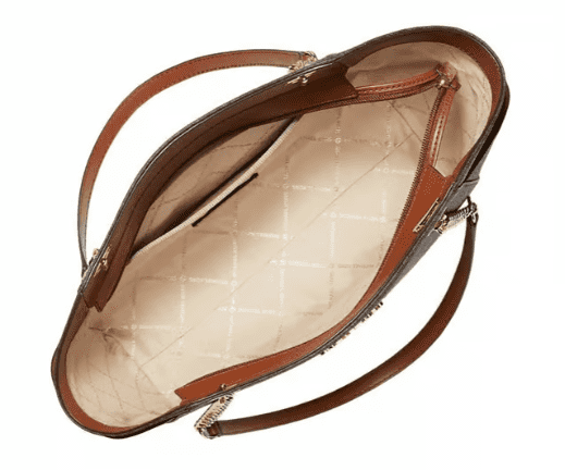 Michael Kors White Jet Set Large Tote - Image 4