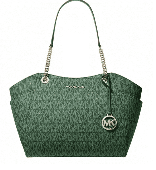Michael Kors White Jet Set Large Tote - Image 6