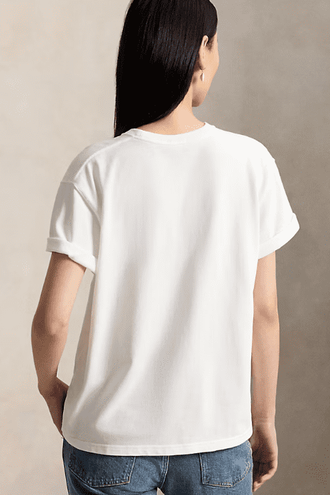 Relaxed Fit Cotton Jersey Tee Save to Wishlist Polo Ralph Lauren - Image 5
