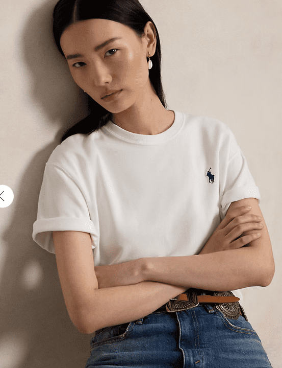Relaxed Fit Cotton Jersey Tee Save to Wishlist Polo Ralph Lauren - Image 4