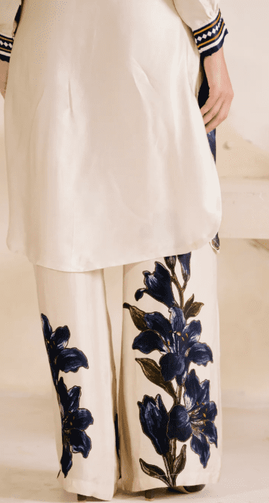 Beige Valerie Top & Pant Co-Ord Set - Image 4