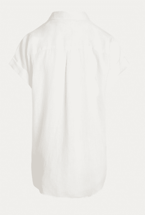 Relaxed Fit Linen Short-Sleeve Shirt Save to Wishlist Lauren - Image 6